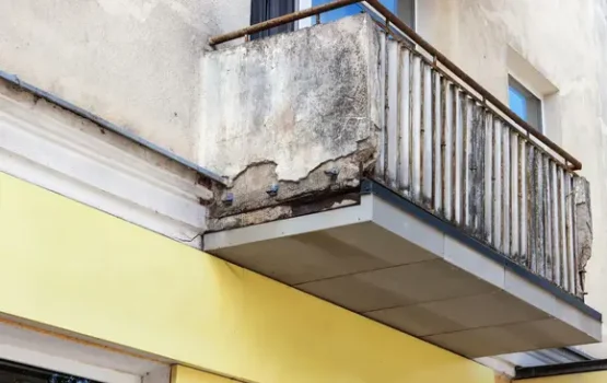 Concrete Balcony Deterioration